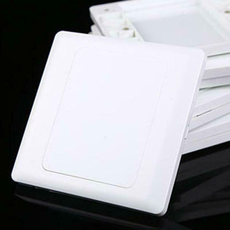 Electric Wall Switch Socket Blank Cover Panel Whiteboard ABS Outlet Plate Bezel