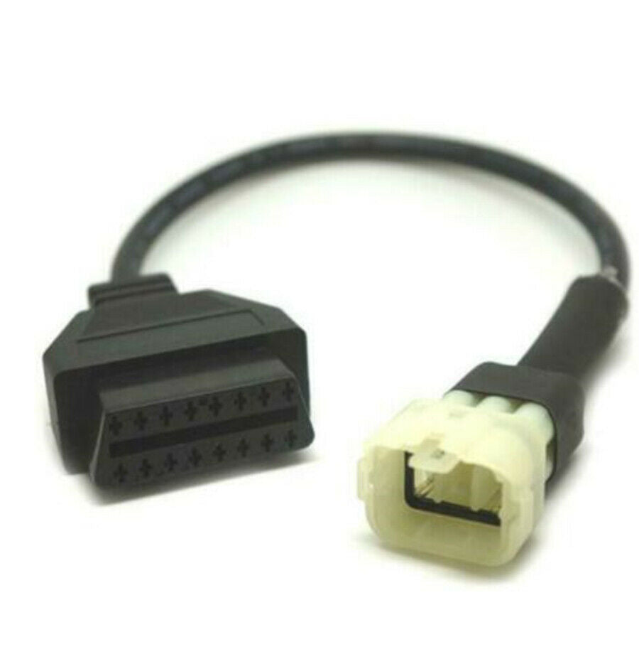 High Quality Durable  New 6 Pin 4needles OBDII OBD2 Diagnostic Cable Adapter