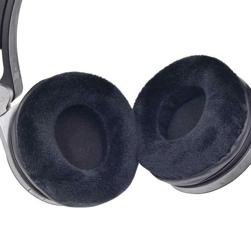 Velour Foam Earpads cover replacement for Samson Technologies SR850 Headphone