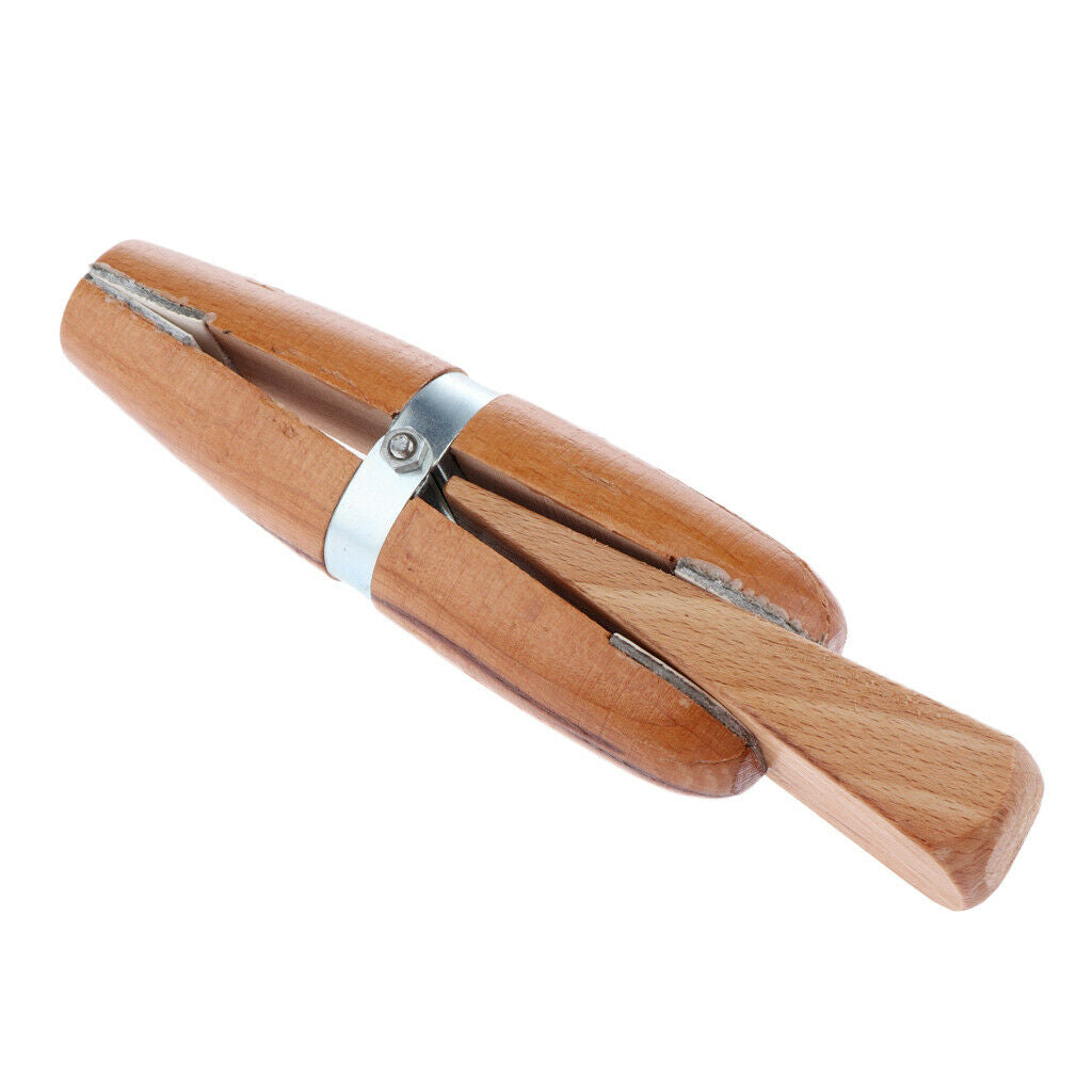 Wooden Jewelers Ring Clamp Wood Jewellery Making Vise Tool Holder 19 X 5cm