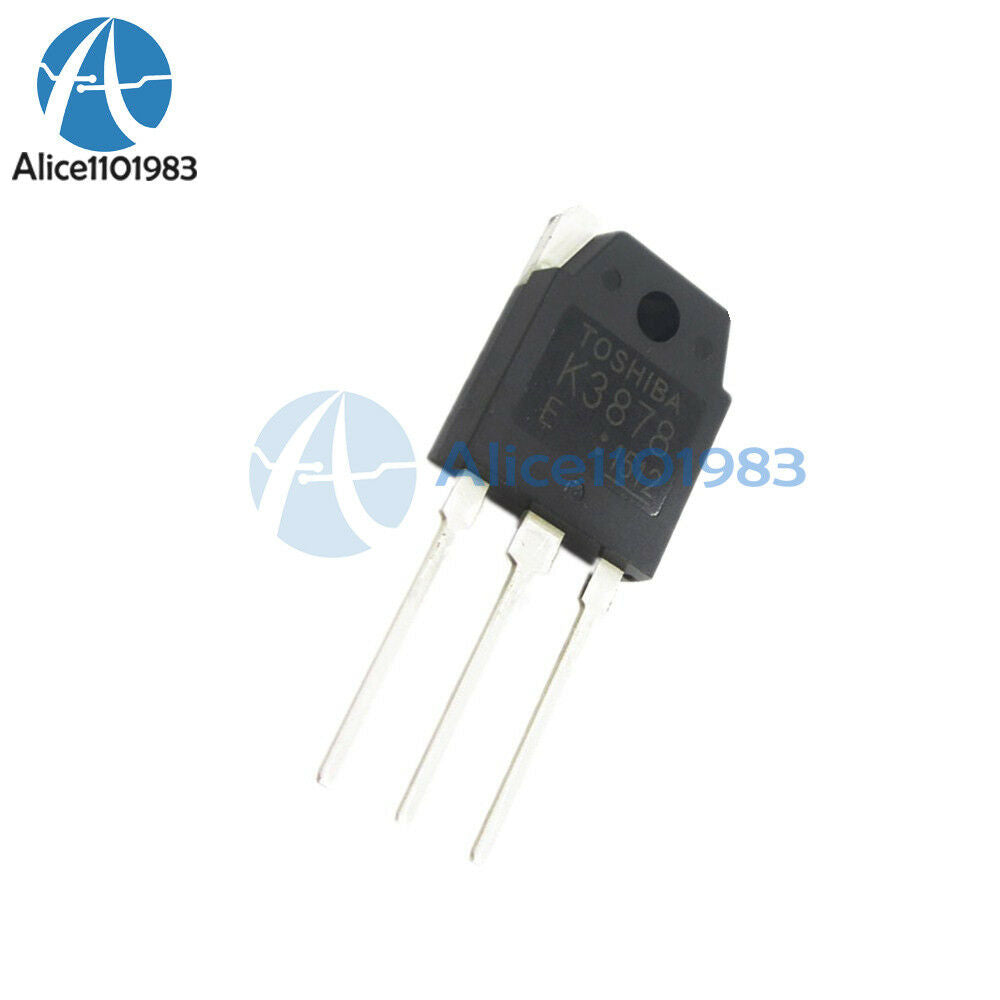 2PCS 2SK3878 K3878 TOS MOSFET N-Ch FET RDS TO-3P K3878