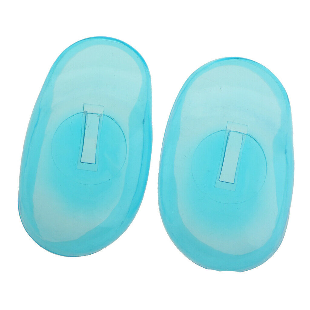 3 Pair Salon Ear Cover Guard Hair Dye Coloring Curling Ears Shield Protector