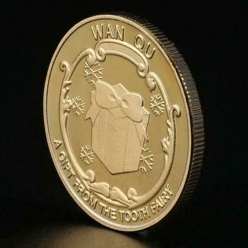 Tooth Fairy Commemorative Coin Collection Gift Souvenir For Chlidren Gift