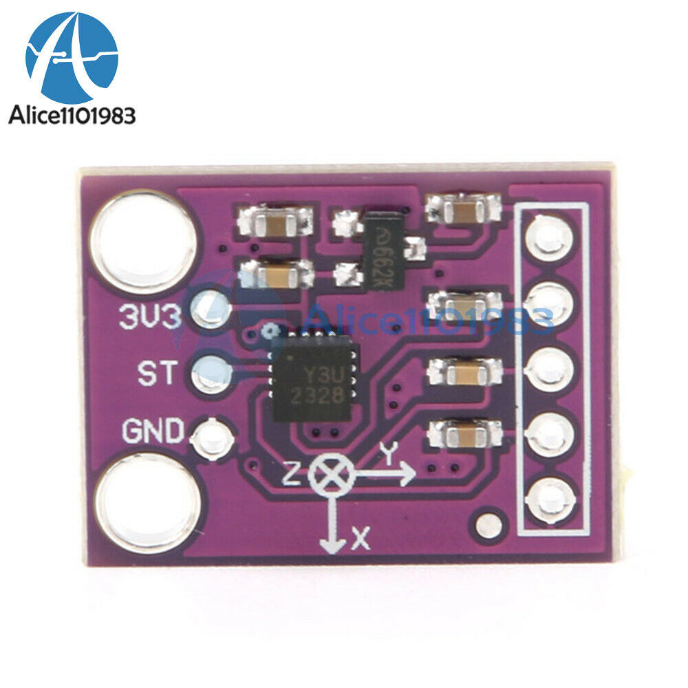 2PCS 3-Axis GY-61 ADXL337 Replacement ADXL335 Module Analog Output Accelerometer