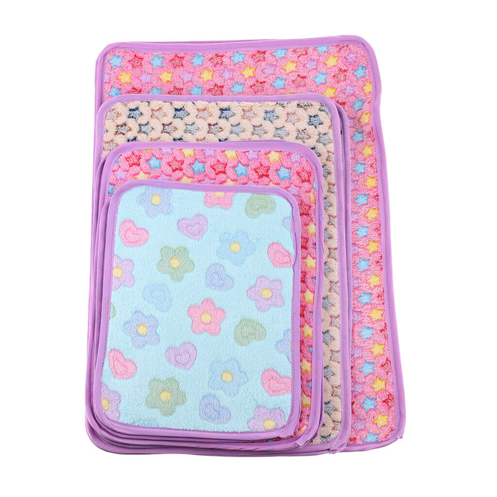 Dog Kennel Pad Washable Mat Warm Breathable Comfortable Dog Bed for Crate S