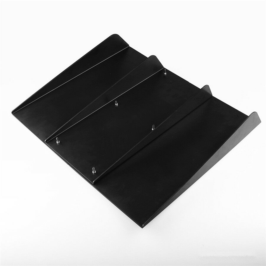 Personalized Modified 22"x19.3" Bumper Rear Lip 4 Fins Spoiler Stylish Design