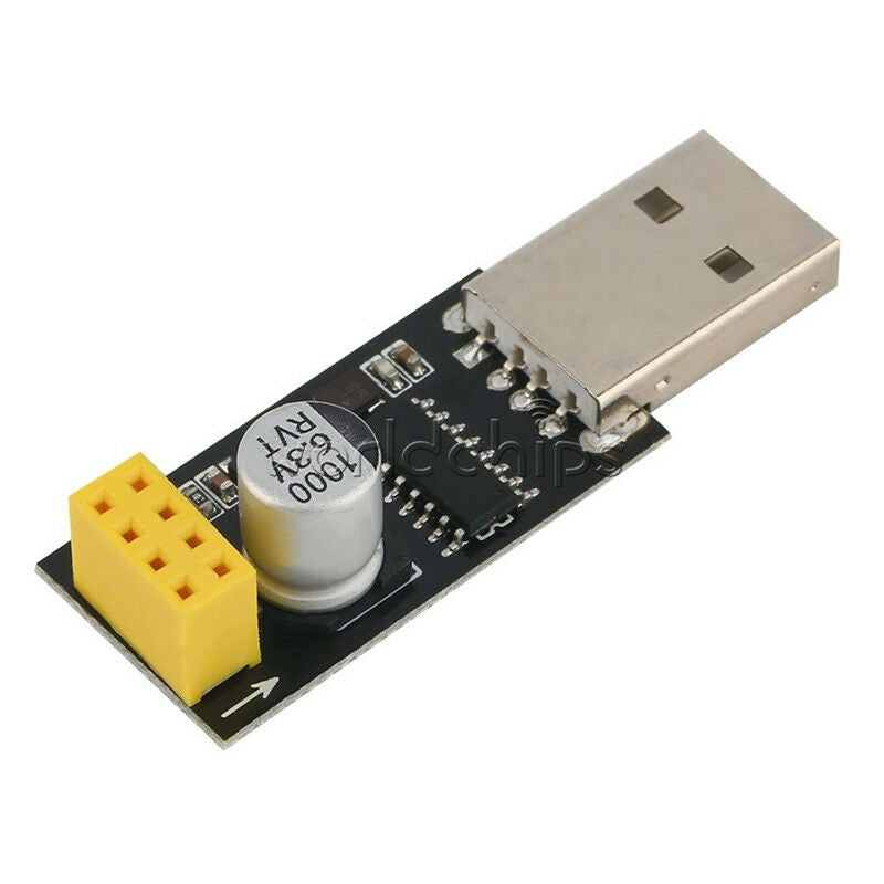 USB to ESP8266 ESP-01 Serial TTL Wifi Module CH340G Developent Board Adapter