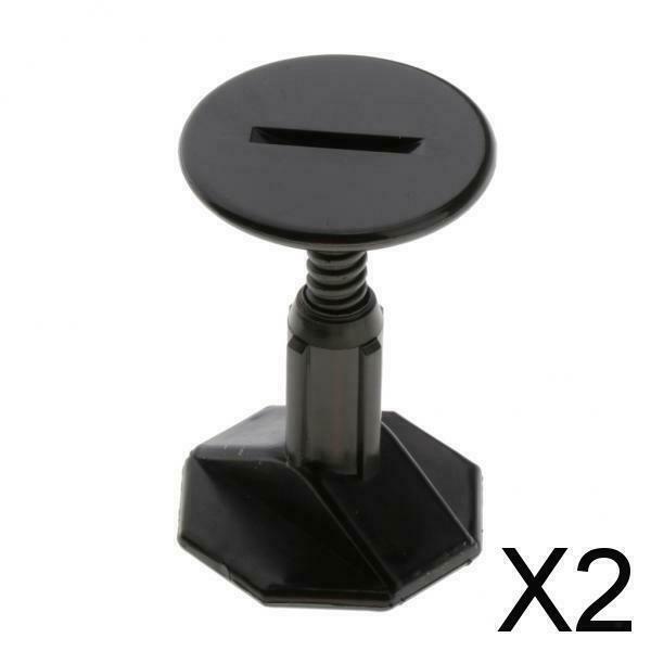 2X Surfboard Leash Plug Soft Top Surfing Softboard Screw Wristband Holder