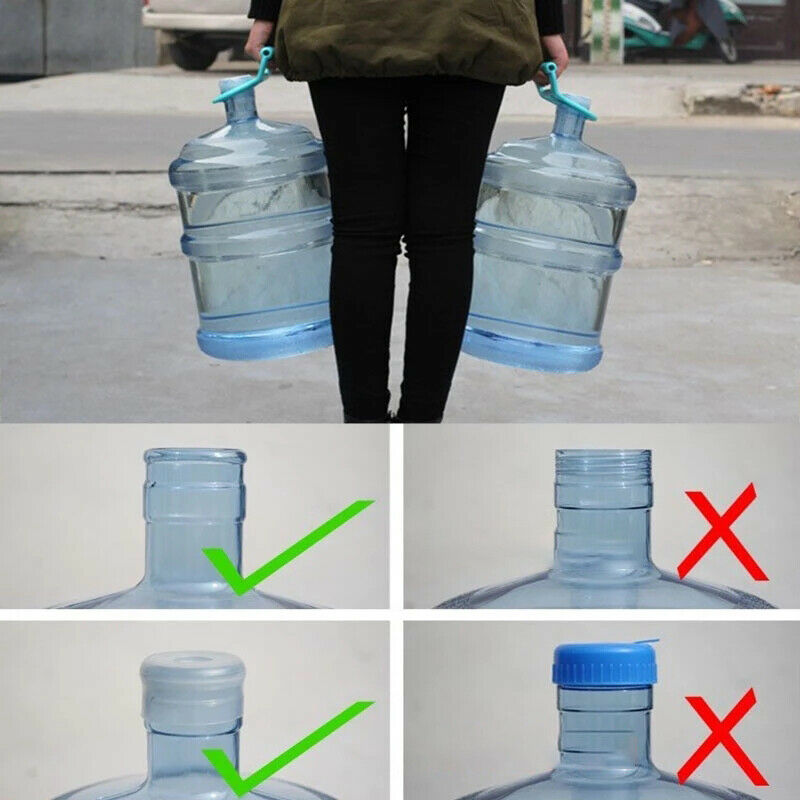 Bending Comfort Mineral Water Pure Vat Decanter Handle Water Upset Bucket Han Qx