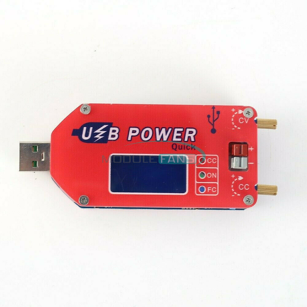 15W USB Step UP Down Power Supply Module Boost Converter LCD Display Adjustable