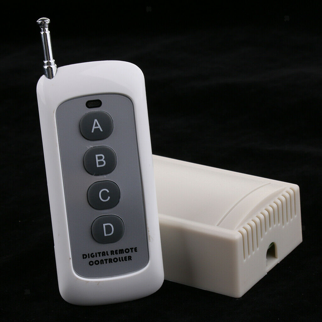 4 Channel 12v DC WIFI Wireless Remote Control Switch ON/OFF  1000M