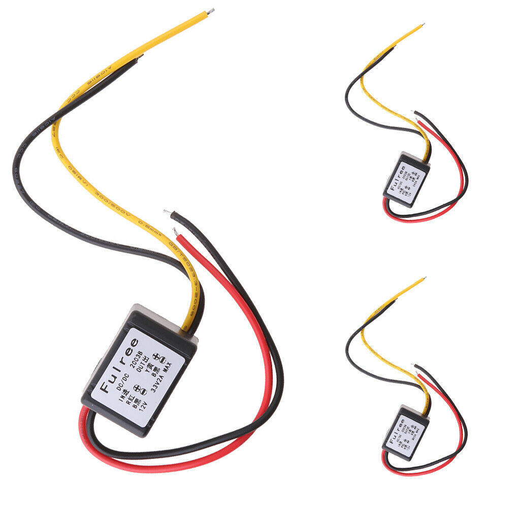 Auto Voltage Reducer, DC-DC Buck Converter (12V to 3.3V) - -down Volt Regulators
