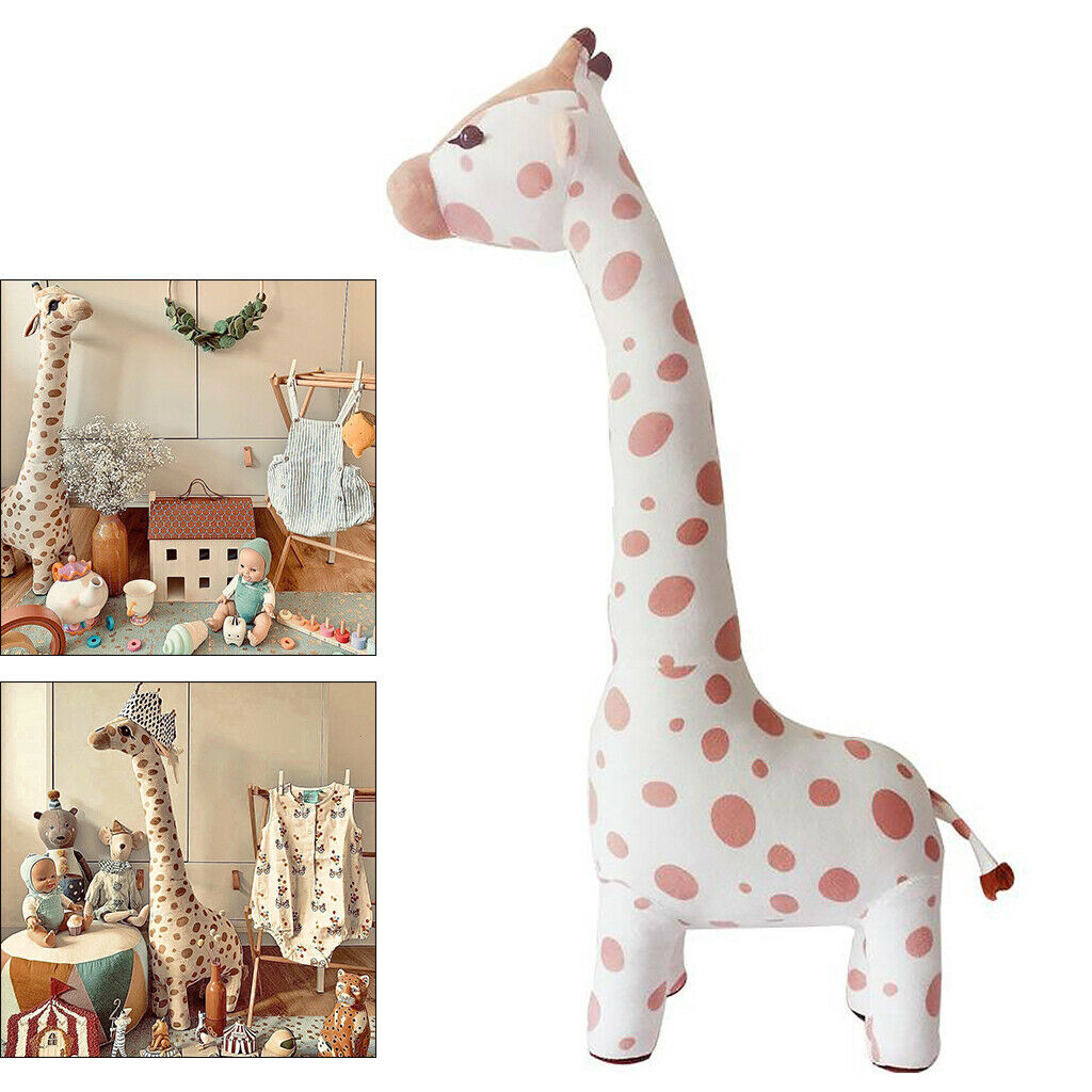 Plush Giraffe Stuffed Jungle Animal Playroom Decoration Baby Accompany 40cm