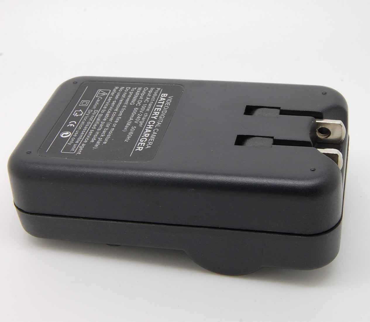 WallHome Battery Charger For CGA-S/106C Panasonic DMW-BCF10 BCF10E CGA-S009 _SX