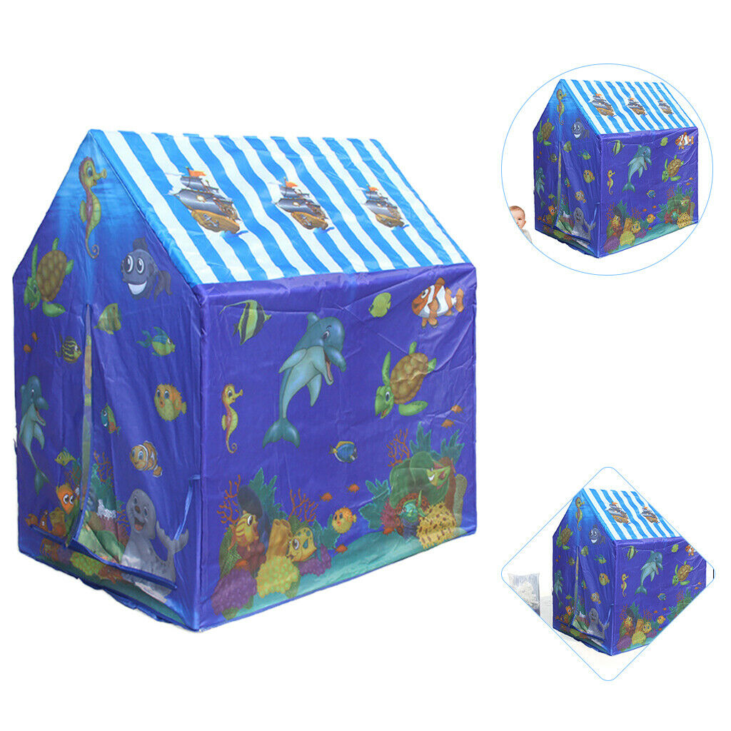 Wigwam Play Tent Outdoor Children's House Boy Girls Gift Underwater World