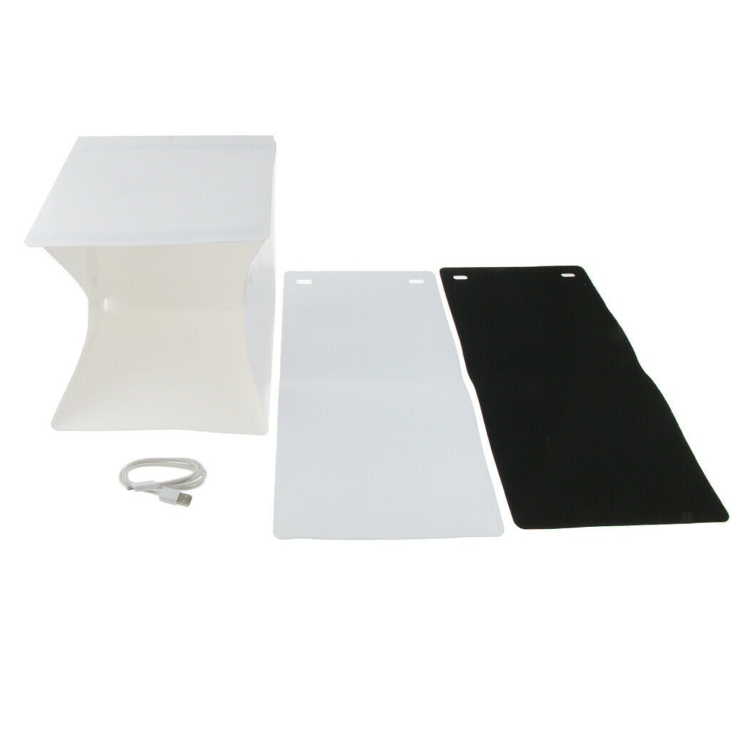 20cm 8-inch LED Light Room Photo Studio Photography Lighting Tent Kit Folding