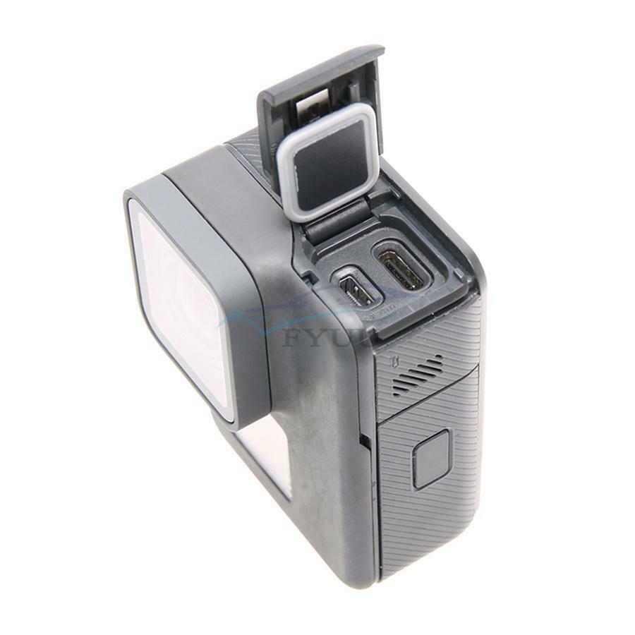 1Piece USB-C &Micro-HDMI Port Side Cover Repair Replacement For GoPro HERO Black