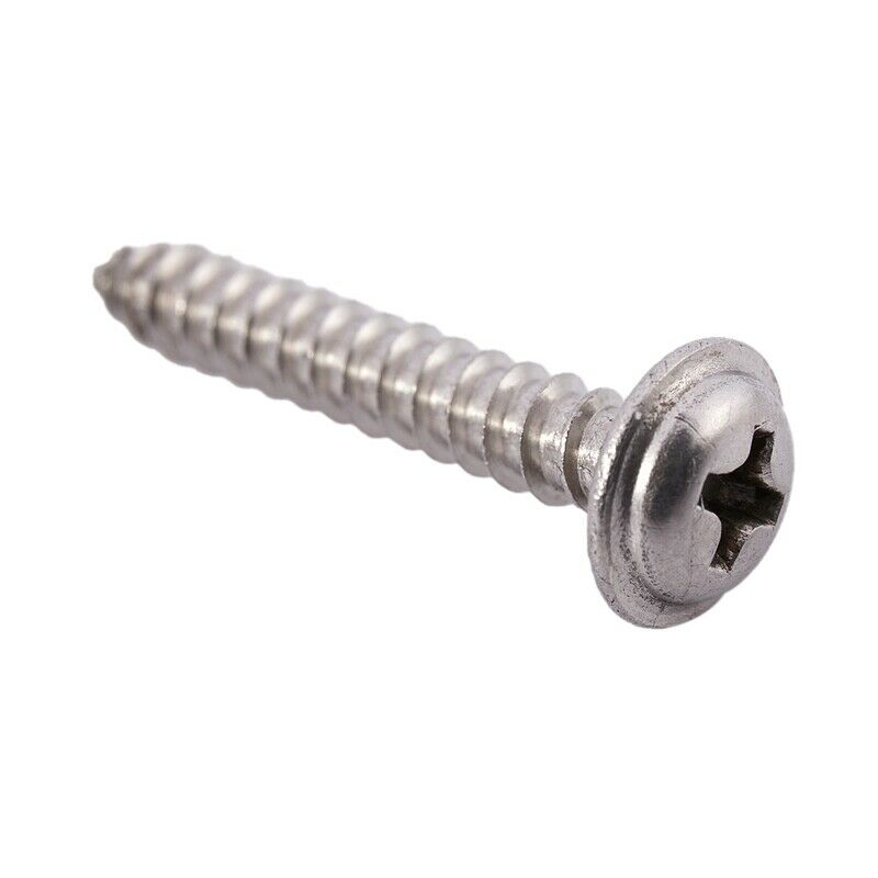 2X(220Pcs M3 M4 M5 Mini 304 Stainless Steel Cross Phillips Pan Round Head SL4H4)