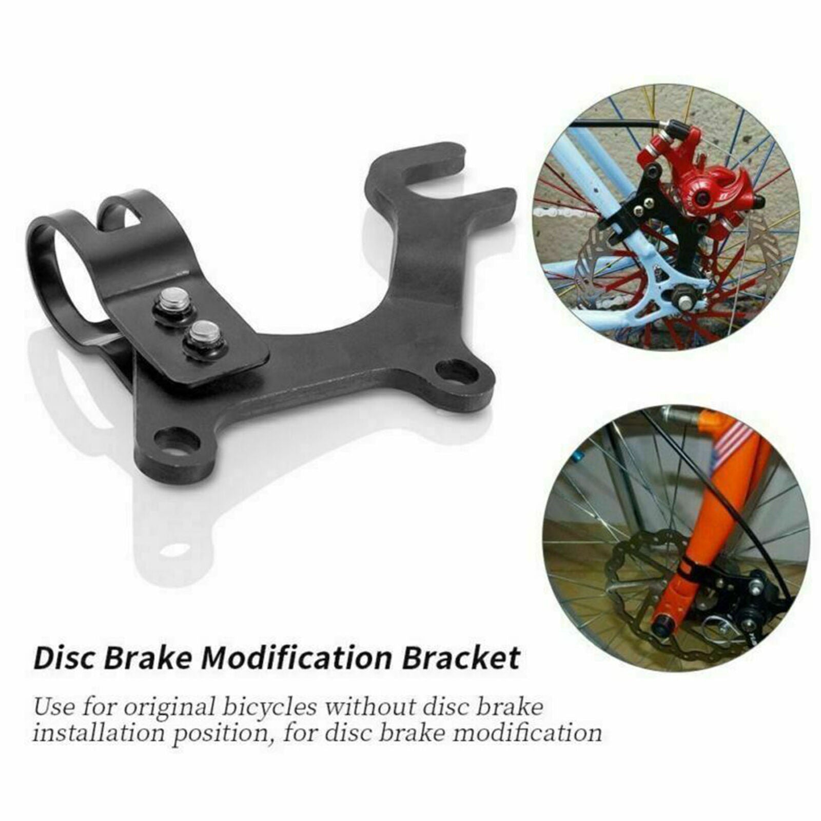 Adjustable Frame Conversion Kit Bicycle Disc Brake Adaptor Bracket Mountain