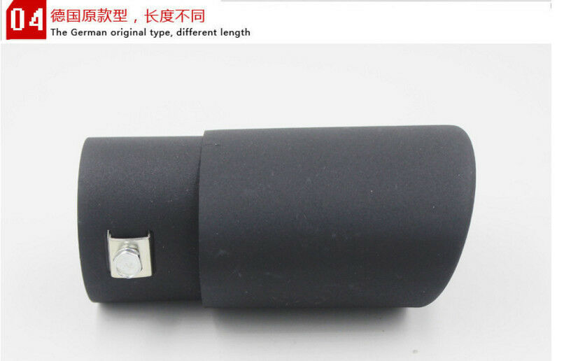 63mm DIY Durable Car Muffler Exhaust Pipe Tail Throat End Trim Plating Process