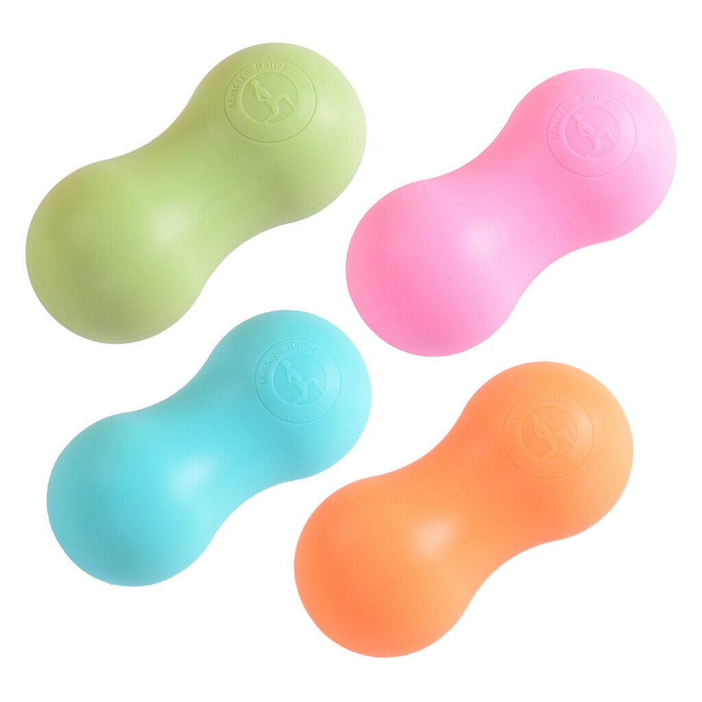 Peanut Massage Ball Foot Body   Point Stress Relief Massager Pink