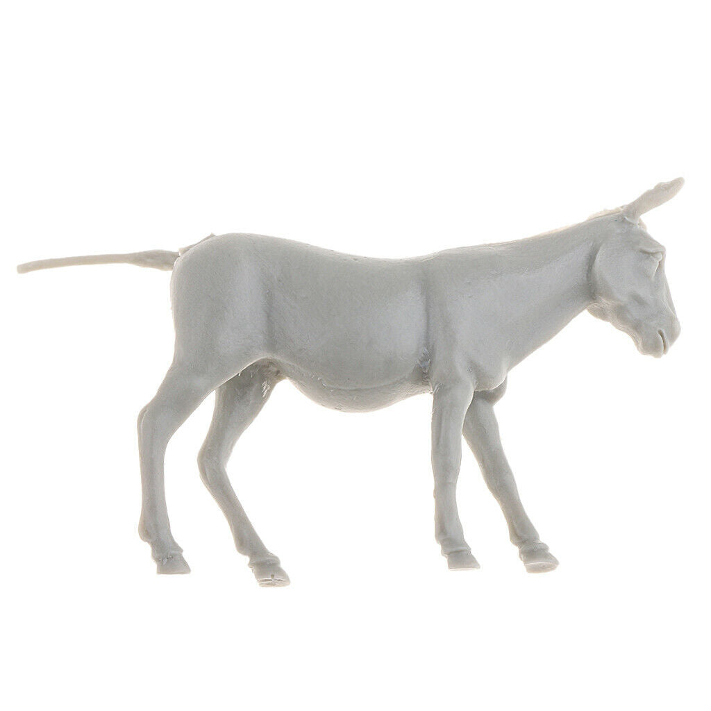 1/35 Diorama Scenery Layout Animal Donkey