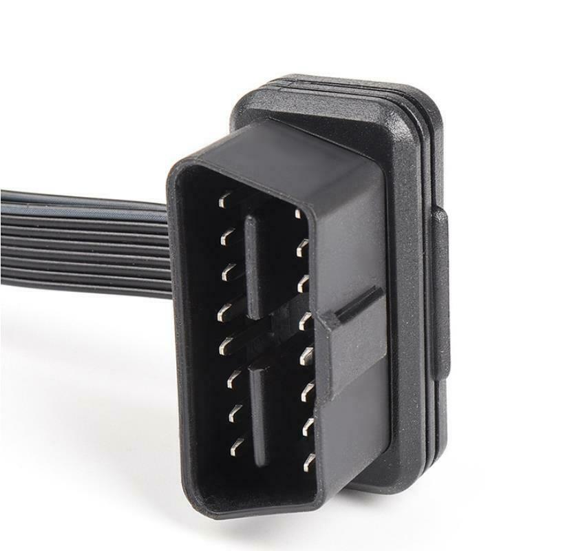 OBD2 16 Pin Male to Female Socket Plug ELM327 Diagnostic Extension Cable Lead