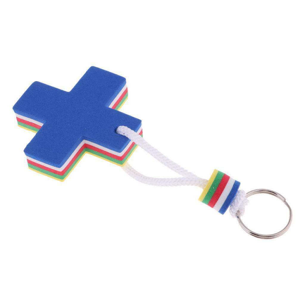 Cross Foam Floating Keyring Keychain Key Float for Boat Fishing Water Sports