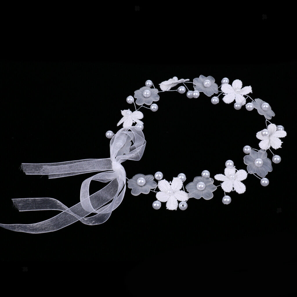 Glamorous Bridal Headpiece Bridesmaid Headpices with Crystal and Ribbon