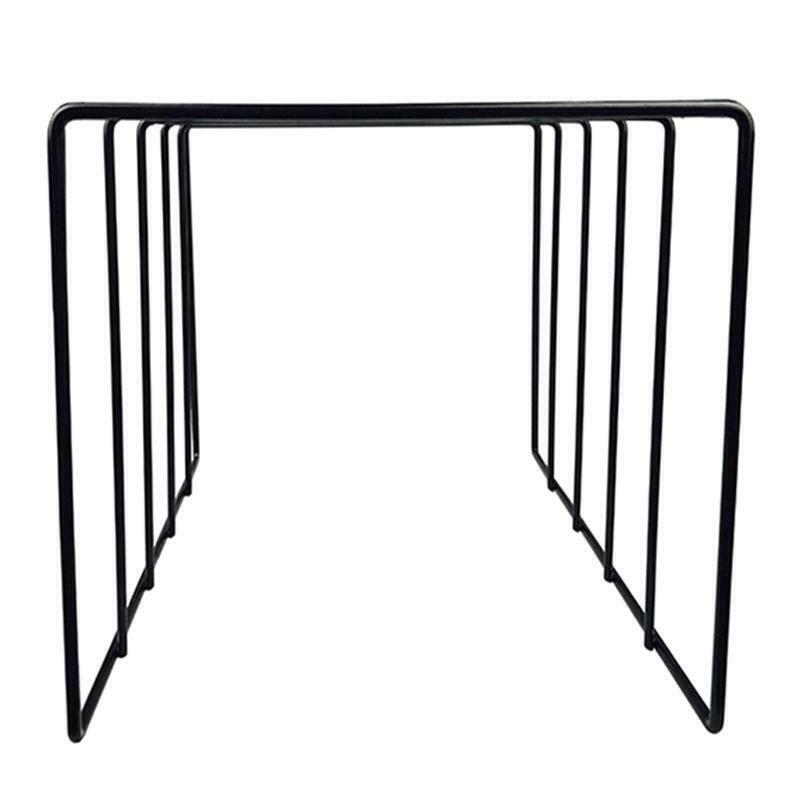 Metal LP Vinyl Record Display Shelf Turntable Storage Shelf Exhibit Stand Holder