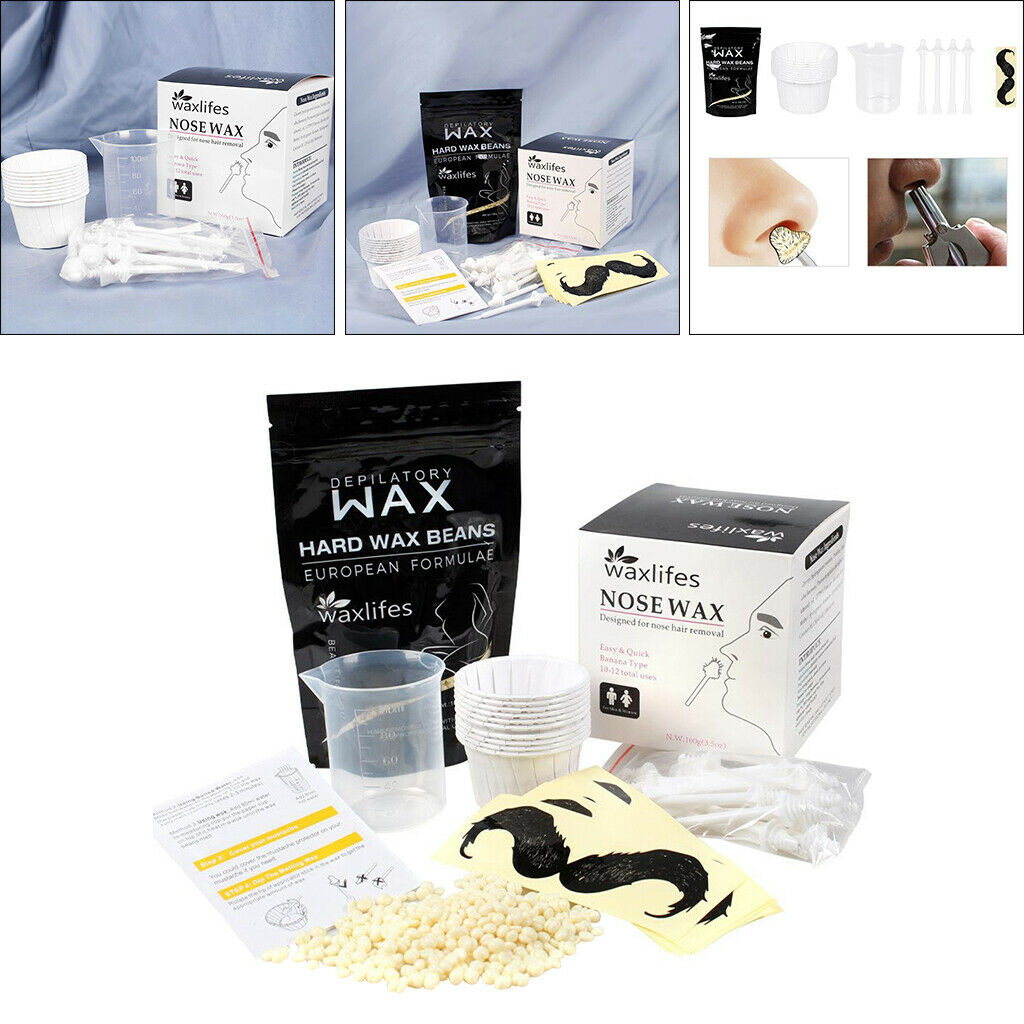 Painless Professional Nose Wax Kit Hair Removal Wax for
