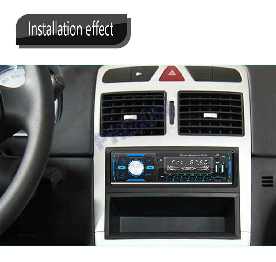 1DIN Car Radio MP3 Player DAB+ RDS FM AM Tuner Bluetooth Hands-free Calling