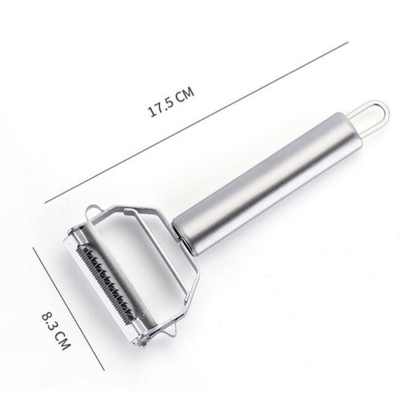 Multifunction Stainless Steel Julienne Vegetable Peeler Grater Kitchen Tool