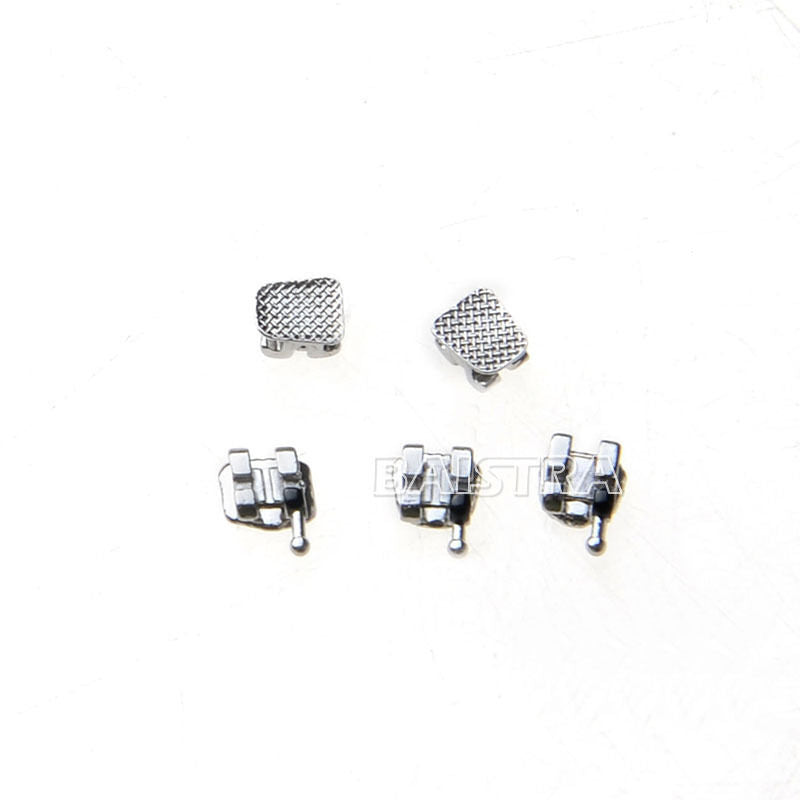 50pack Dental Orthodontic Metal Brackets Braces Mini Roth 018 3-4-5 Hooks AZDENT