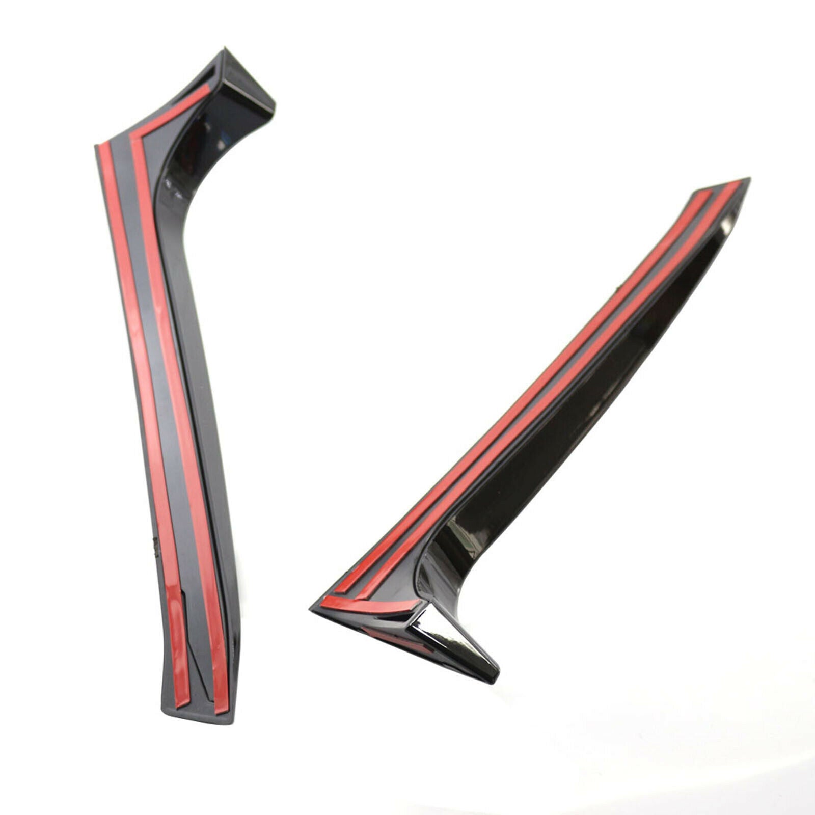 1 Pair Rear Roof Window Side Spoiler Wing Custom Parts for VW Golf 6 GTI