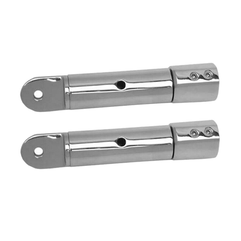 136mm Stainless Steel Marine Boat Bimini Top Inside Eye 1" Rounded End
