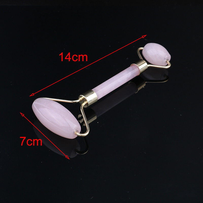 natural rose quartz facial massage crystal stone body jade massager beauty BDAU