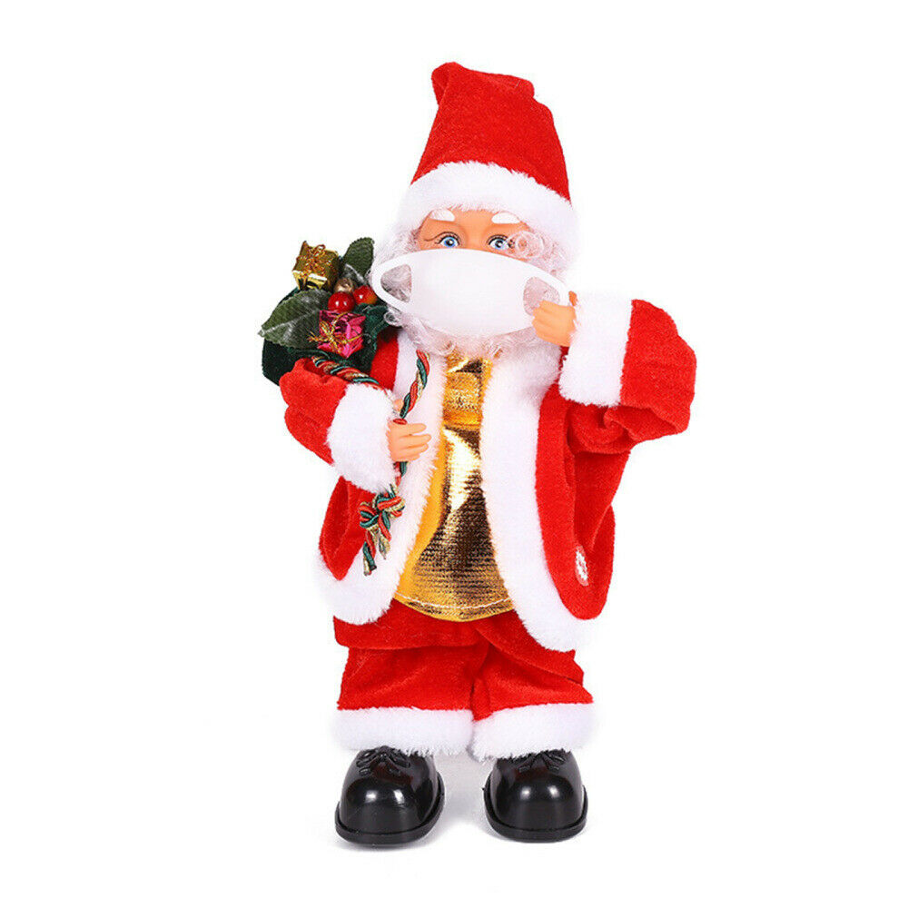 Electric Santa Claus Toys Christmas Santa Xmas Ornament Decoration Gifts