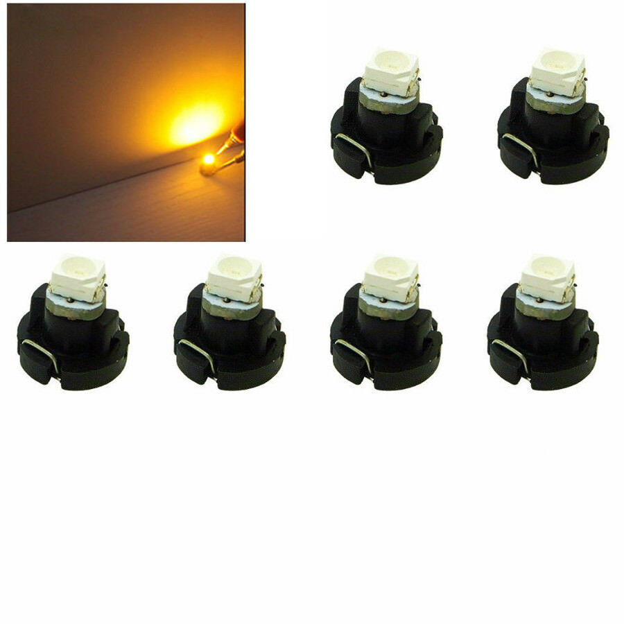 30 Pcs T3 LED Low Power Wedge Car Dash Gauge Instrument Cluster Bulbs Light 12V