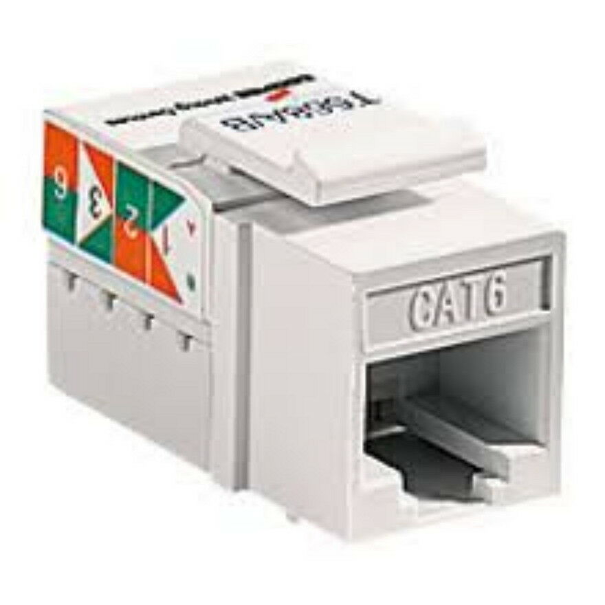 1pcs - ETON 5546-6W RJ45 Cat.6 Modular Jack Data WH