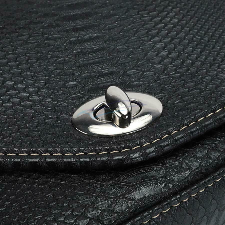 1 Set Right Side PU Leather water-resistant Motorcycle Body  Luggage Saddle Bag
