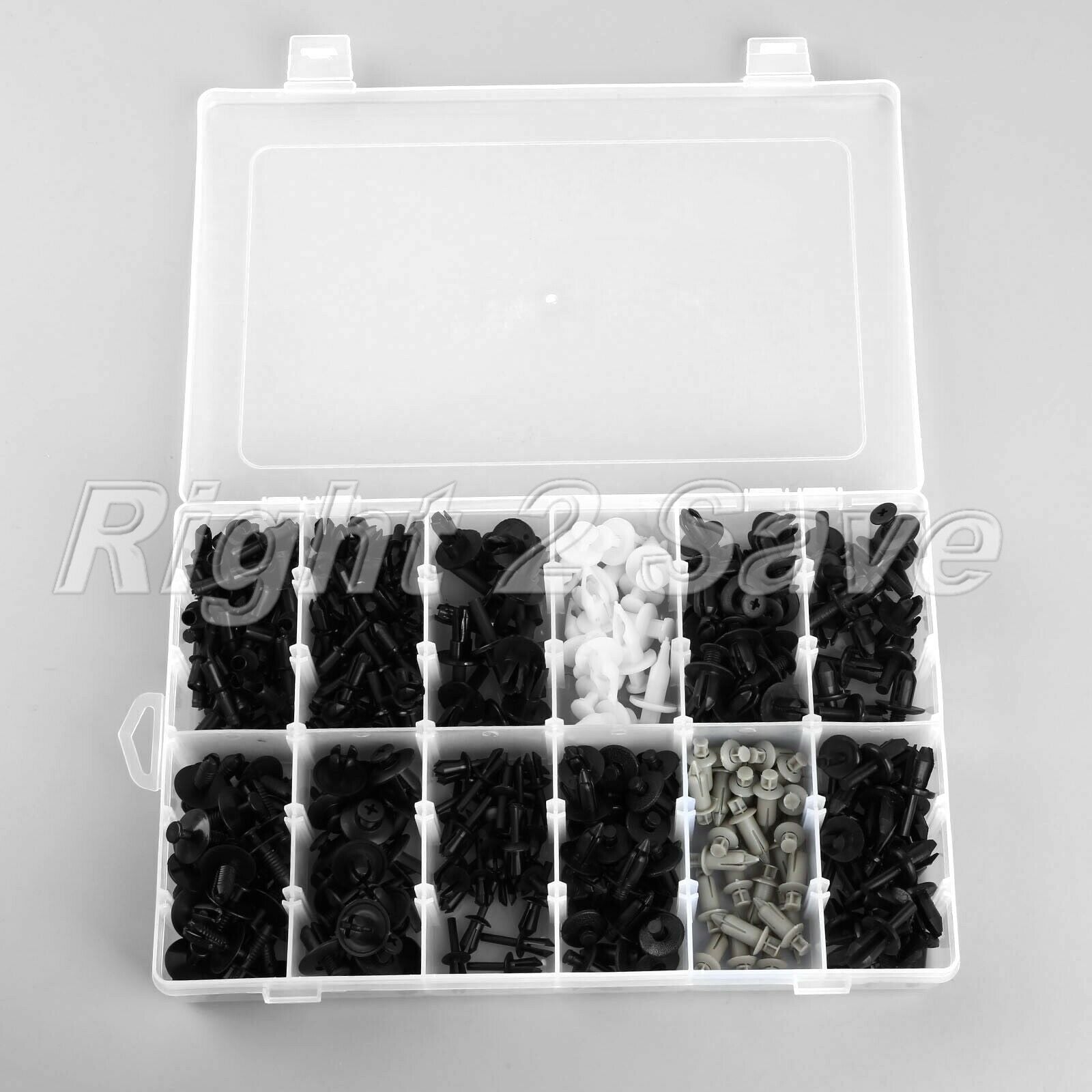 350x Car Body Push Retainer Rivet Panel Trim Clip 12 Sizes Moulding Assortments