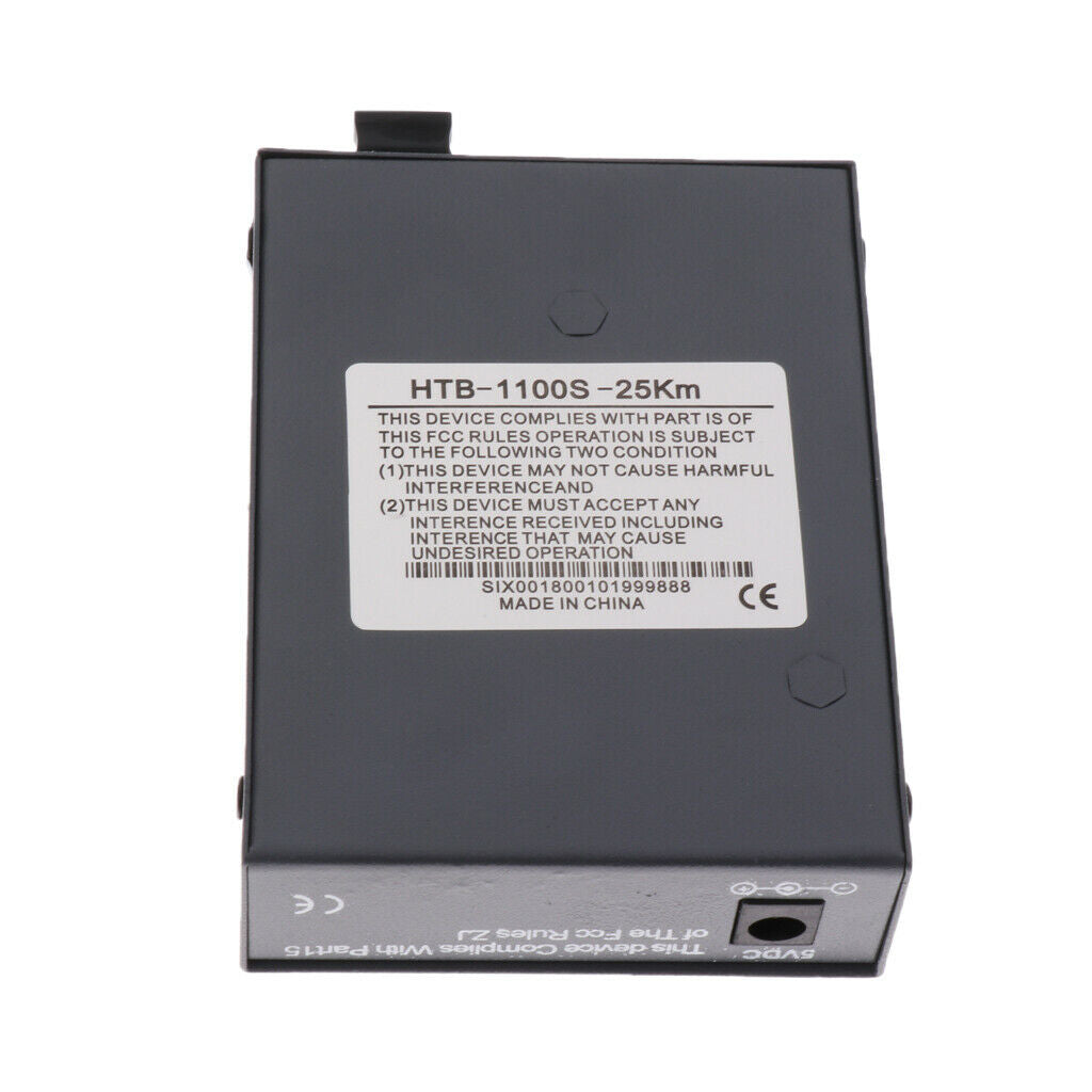 Fiber optic converter HTB 1100s 10 / 100Mbps Ethernet single mode 25KM