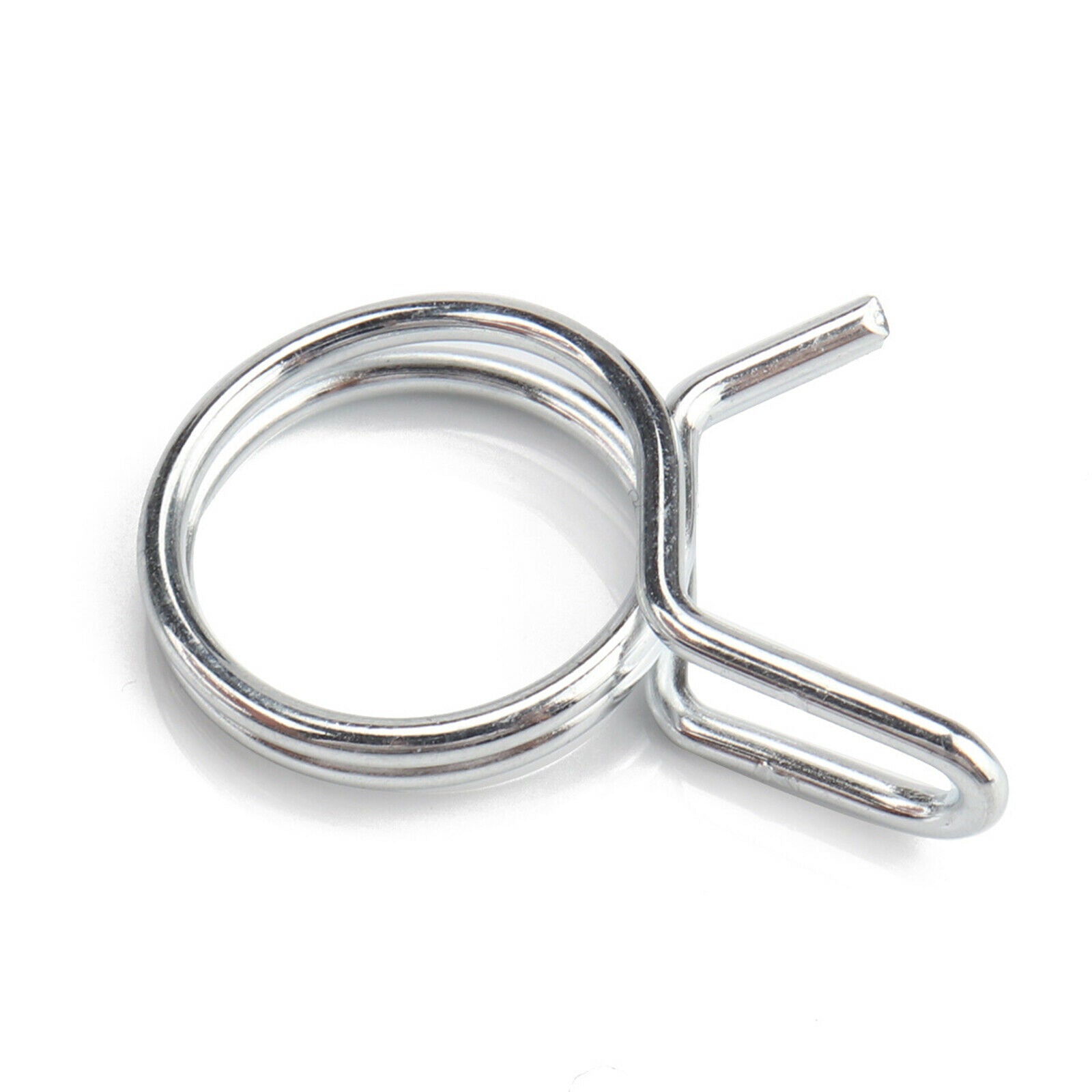 Set of 150 5-14mm Zinc Plated Fuel Line Hose Spring Clips Assortment Kit