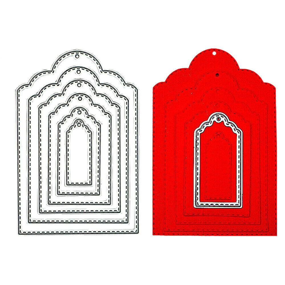 Layering Label Metal cutting Tag Cut die Cutting Craft die for Scrapbooking