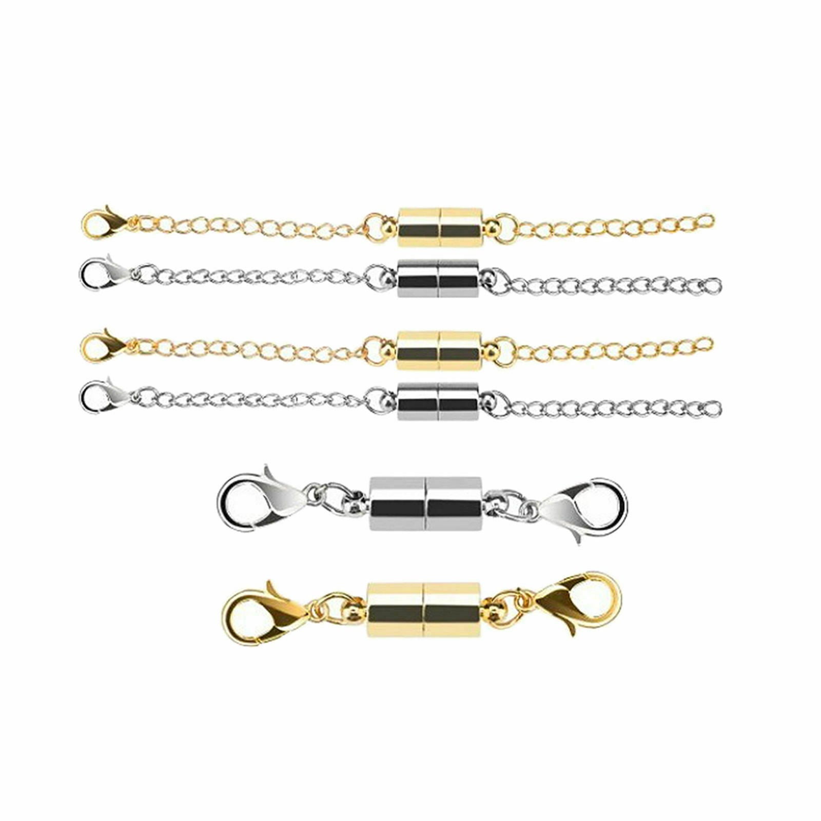 22 Pcs Magnetic Clasp Built-in Necklace Clasp Set for Anklets Crafts Bracelet