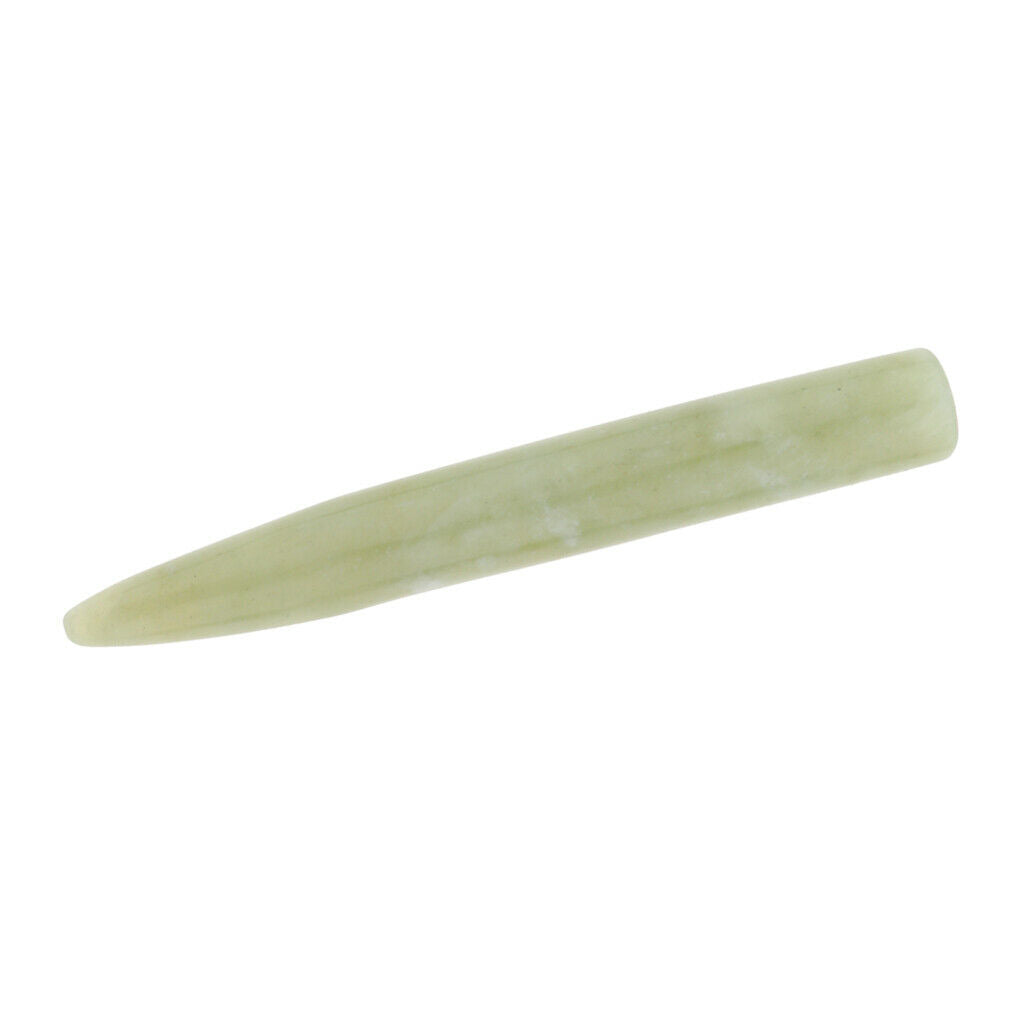 Natural Hsiuyen Jade GuaSha Scraping Massage Tools for SPA Acupuncture - as