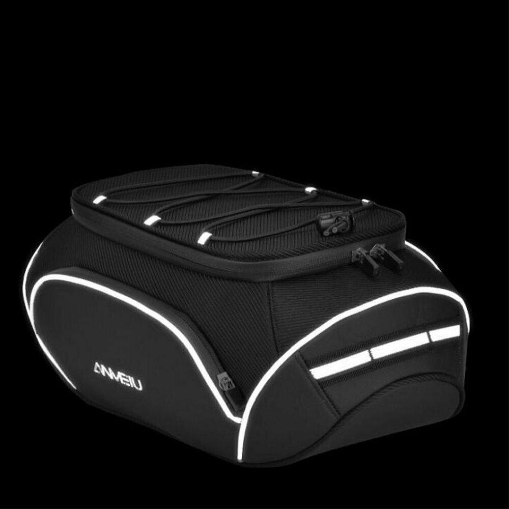 Bike Rack Bag Waterproof Cycling Rear Seat Bag Bike Pack Carrier Bag Pannier FS