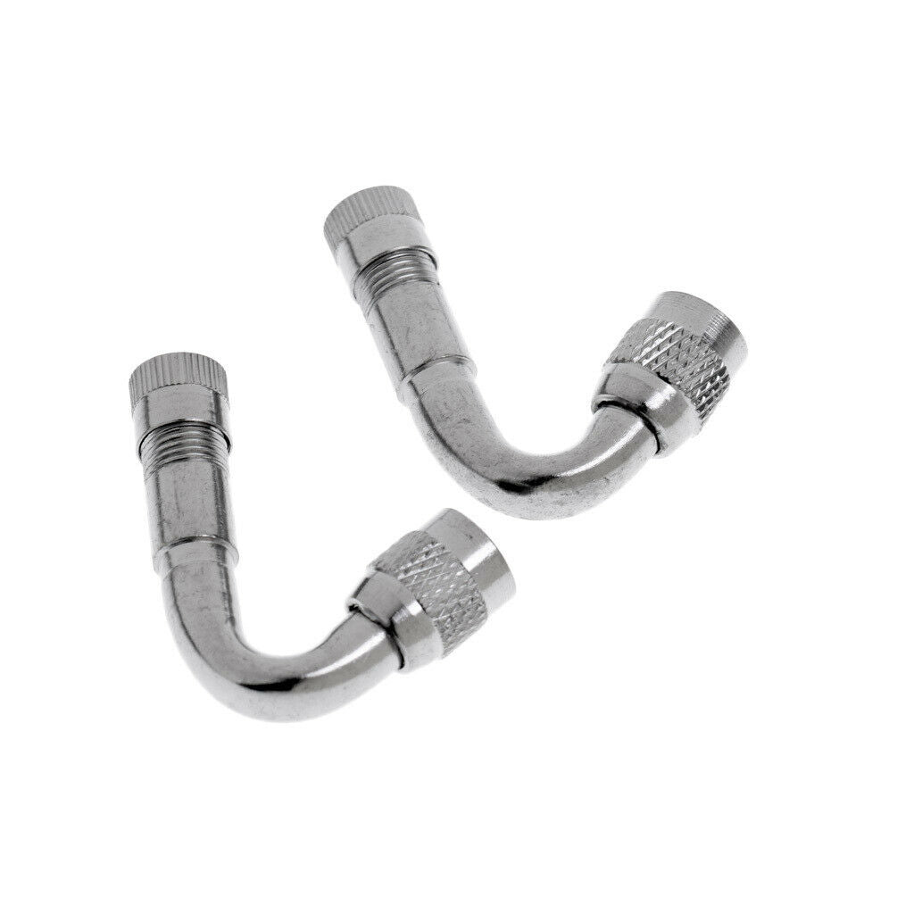 6pcs 45+90+135 Degree Valve Adaptor Tyre Extension Adapter Motorcycle Bike