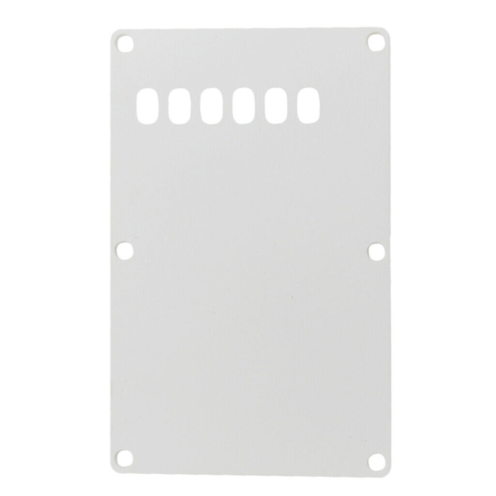 White&Black Pickguard Tremolo Cavity Cover Back Plate for ST Electric Guitar